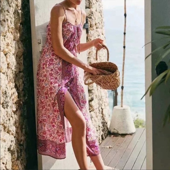 Floral Print Cami Dress - Picture 2 of 6